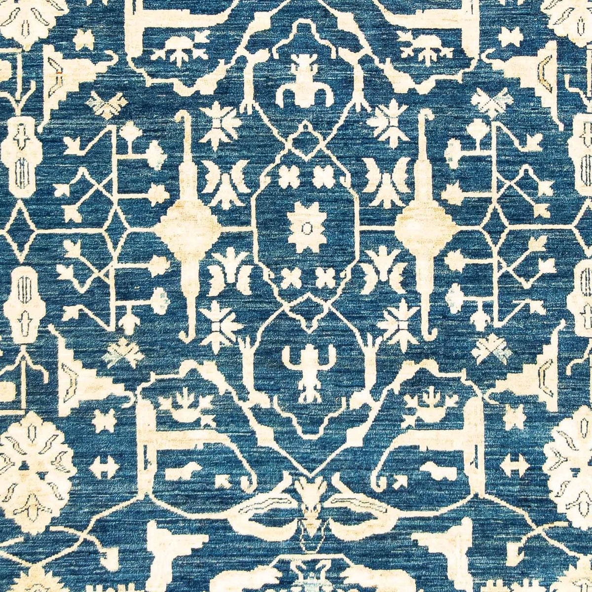 Ziegler Rug - 227 x 188 cm - dark blue