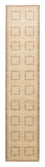 Runner Gabbeh Rug - Loribaft Perser - 345 x 75 cm - beige