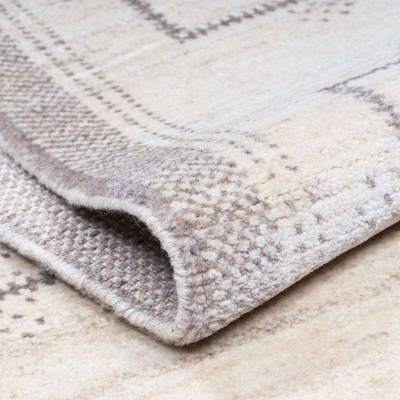 Runner Gabbeh Rug - Loribaft Perser - 345 x 75 cm - beige