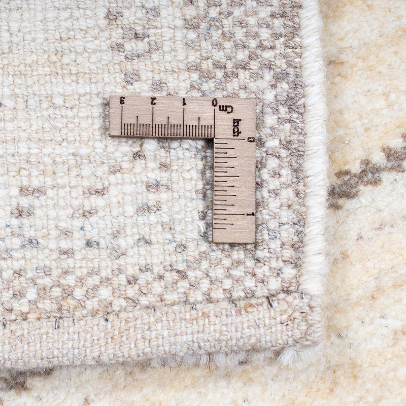 Runner Gabbeh Rug - Loribaft Perser - 345 x 75 cm - beige