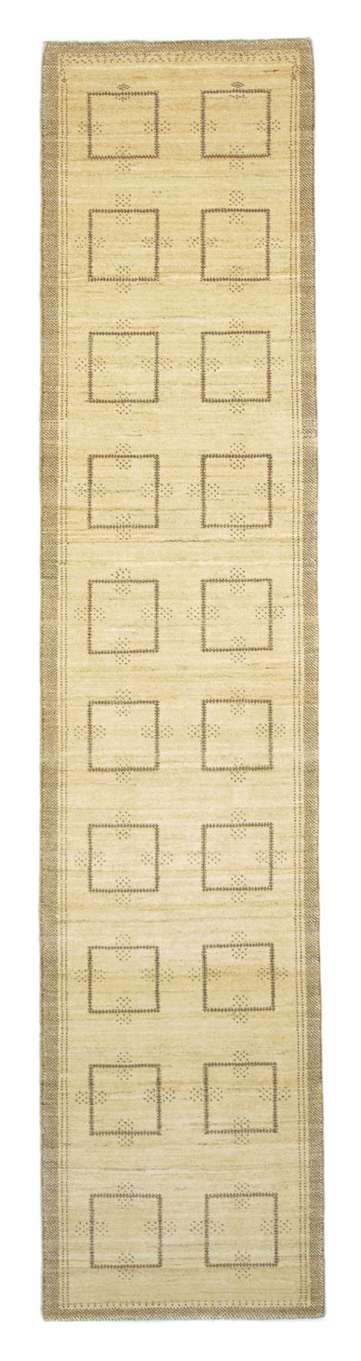 Runner Gabbeh Rug - Perser - 345 x 75 cm - beige