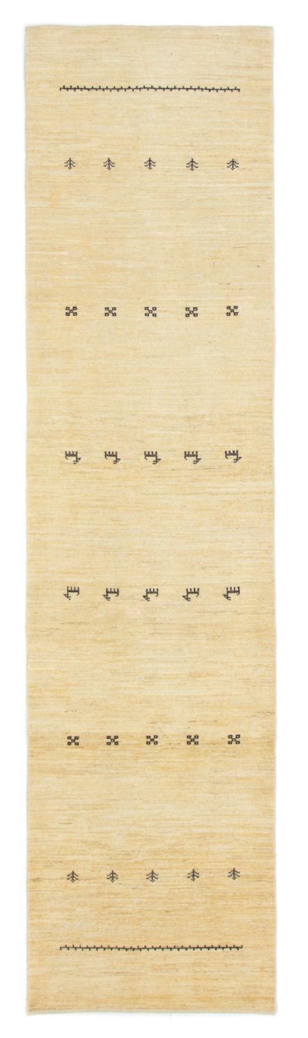 Runner Gabbeh Rug - Perser - 334 x 83 cm - beige