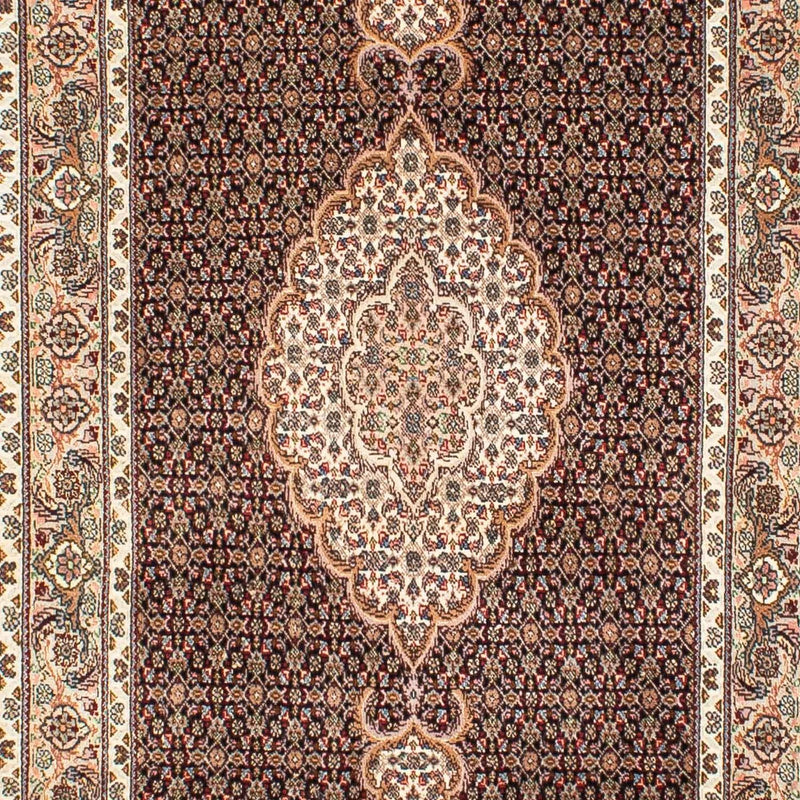 Runner Perser Rug - Tabriz - 302 x 82 cm - dark blue