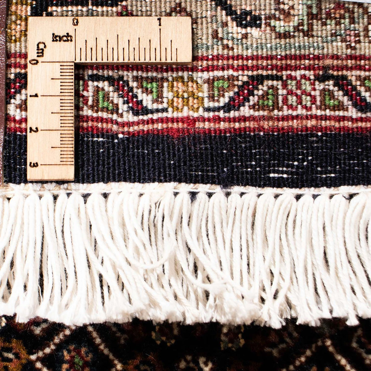 Runner Perser Rug - Tabriz - 295 x 77 cm - dark blue