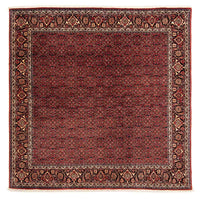 Perser Rug - Bidjar square  - 200 x 197 cm - dark red
