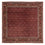 Perser Rug - Bidjar square  - 200 x 197 cm - dark red