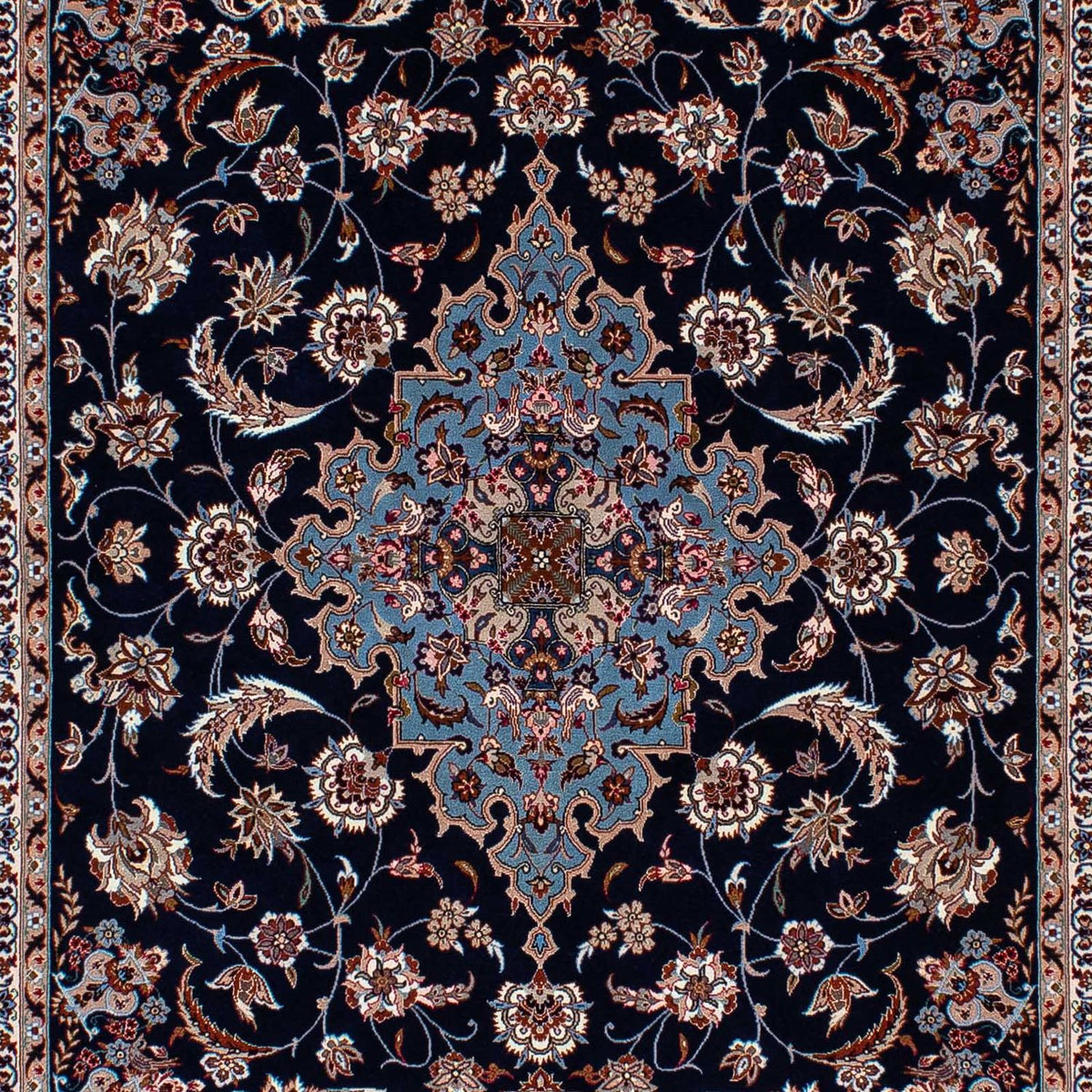 Perser Rug - Isfahan - Premium - 218 x 145 cm - dark blue