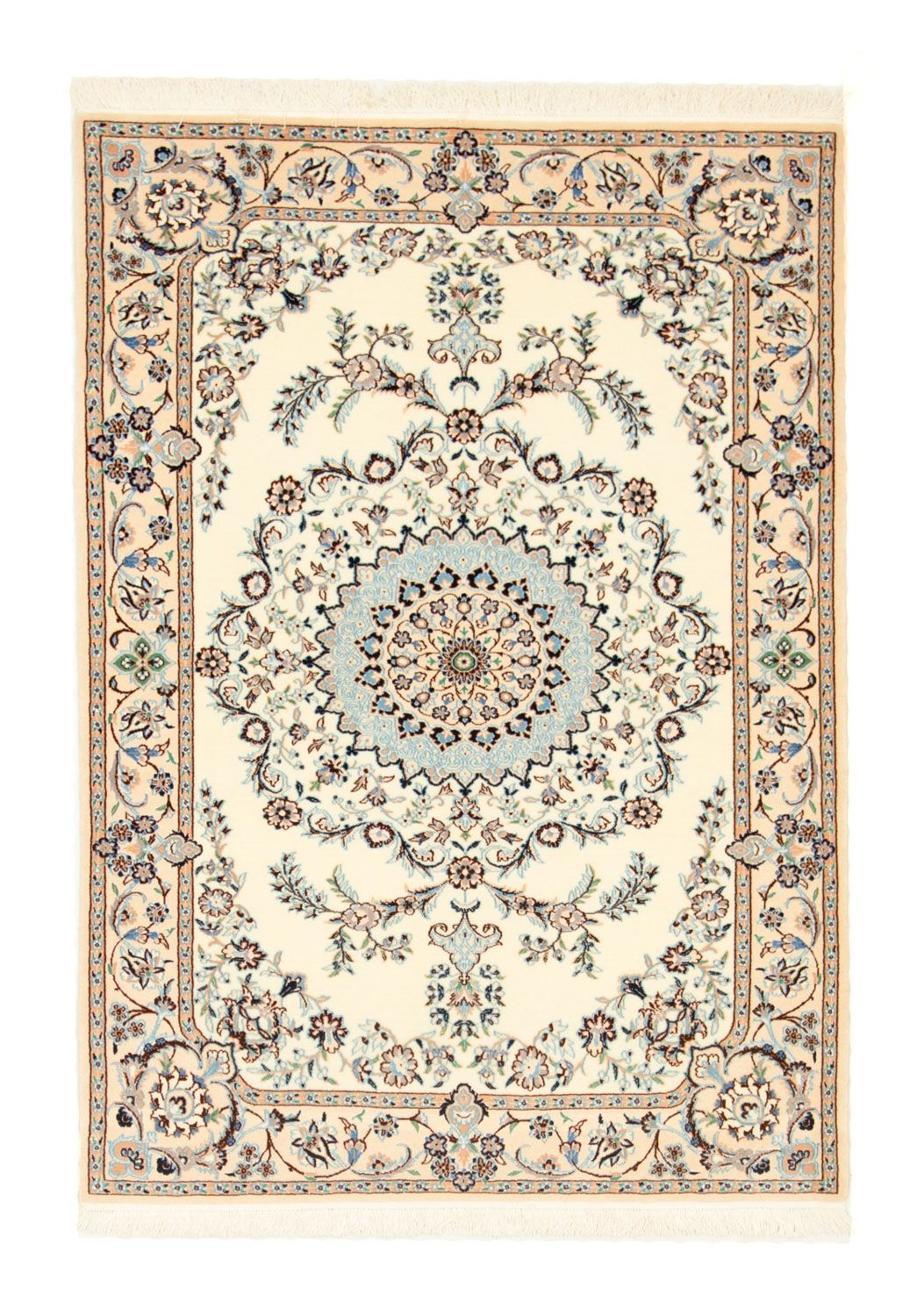 Perser Rug - Nain - Premium - 146 x 98 cm - beige