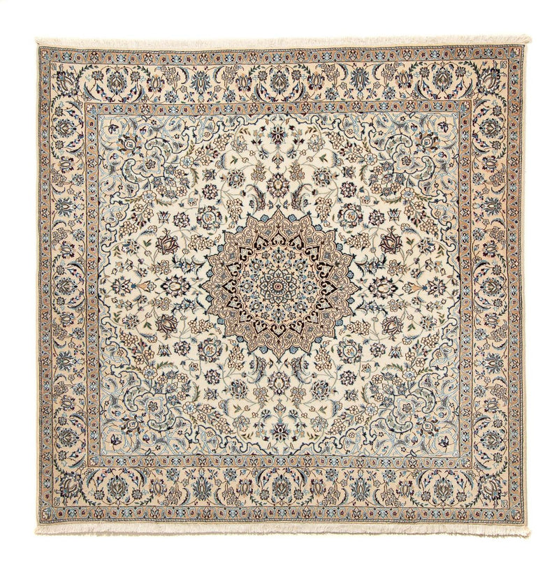 Perser Rug - Nain - Royal square  - 202 x 201 cm - beige