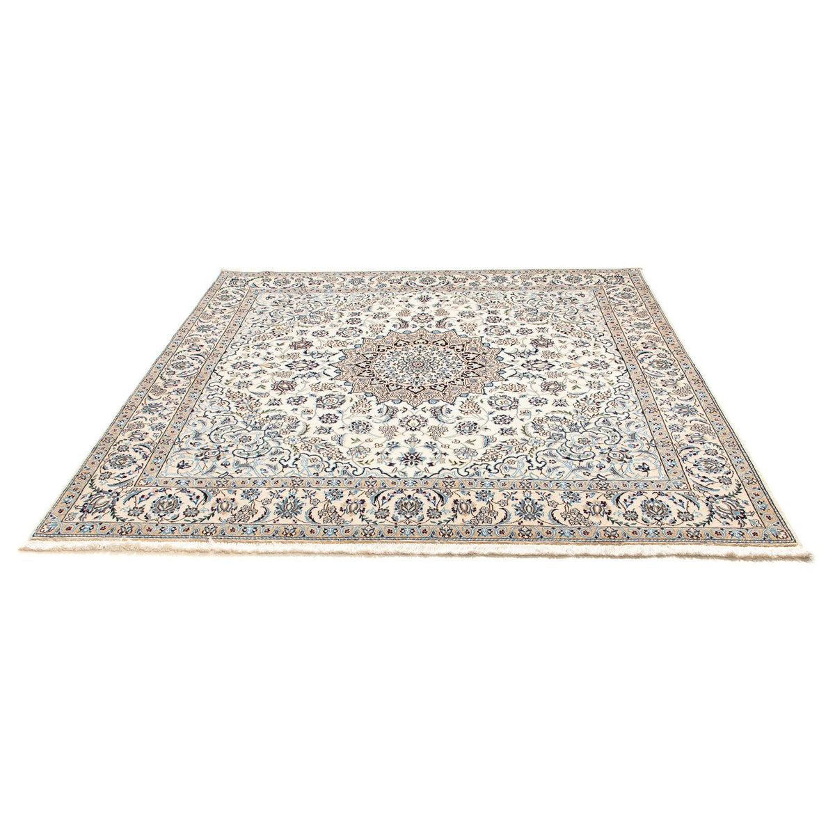 Perser Rug - Nain - Royal square  - 202 x 201 cm - beige