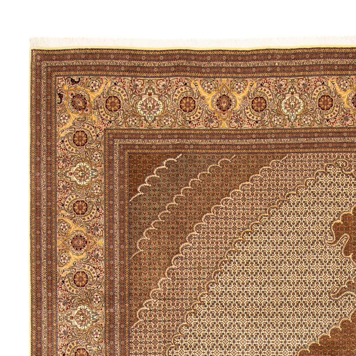 Perser Rug - Tabriz - 392 x 302 cm - light brown