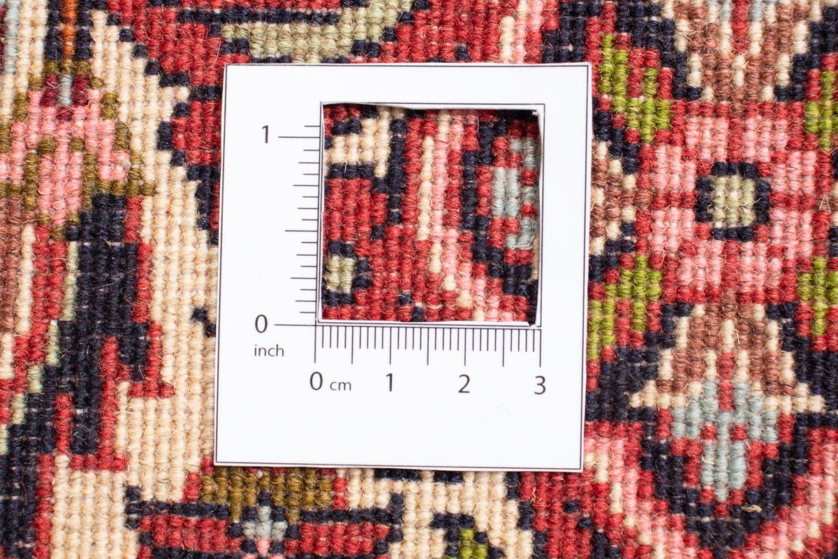 Perser Rug - Bidjar square  - 208 x 200 cm - light red