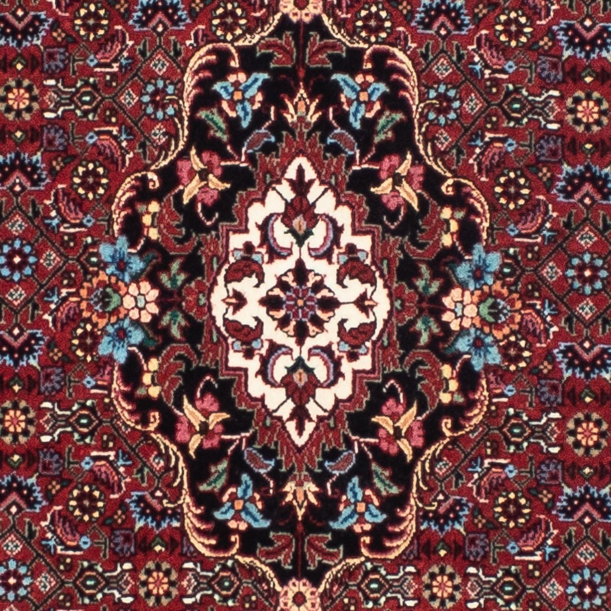 Runner Perser Rug - Bidjar - 205 x 74 cm - dark red
