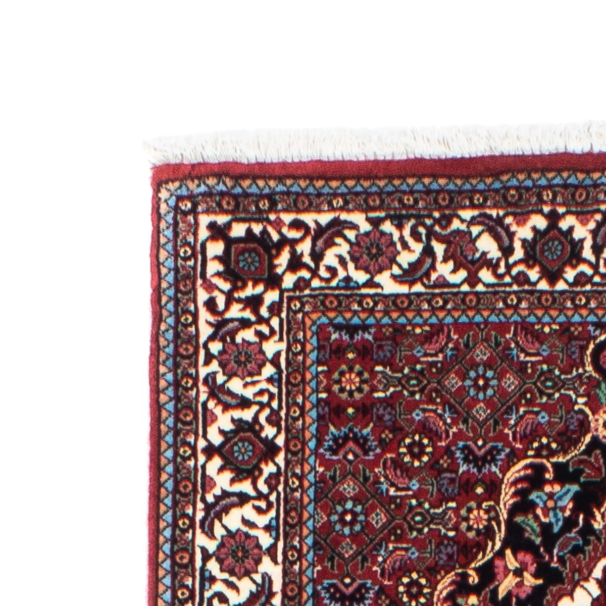 Runner Perser Rug - Bidjar - 205 x 74 cm - dark red