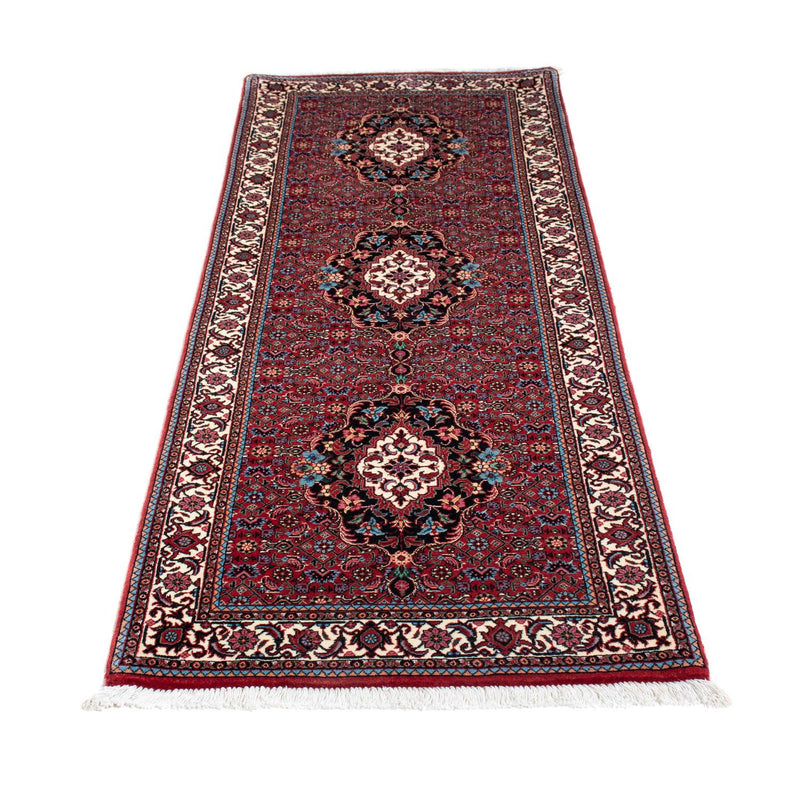 Runner Perser Rug - Bidjar - 205 x 74 cm - dark red