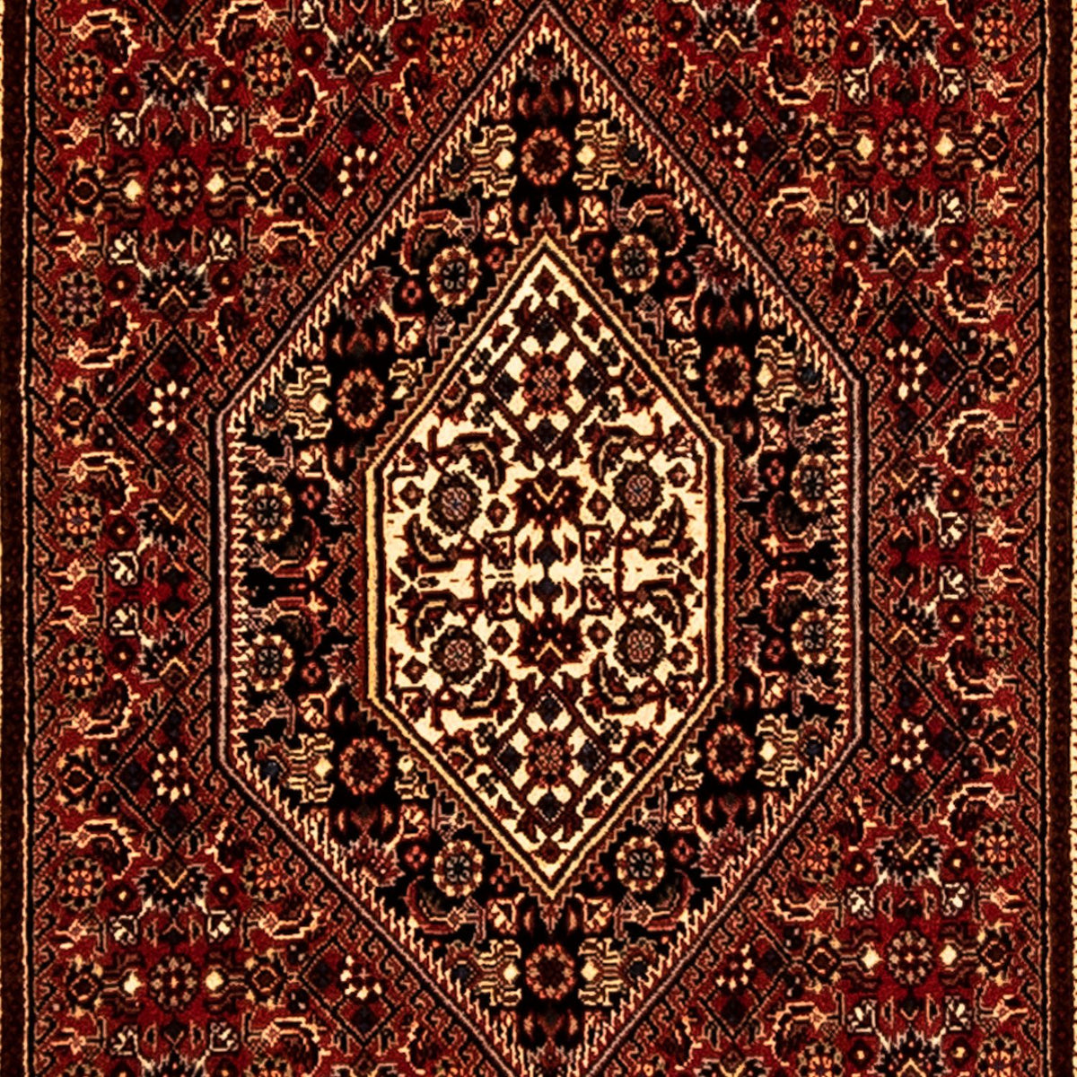 Runner Perser Rug - Bidjar - 250 x 73 cm - multicolored