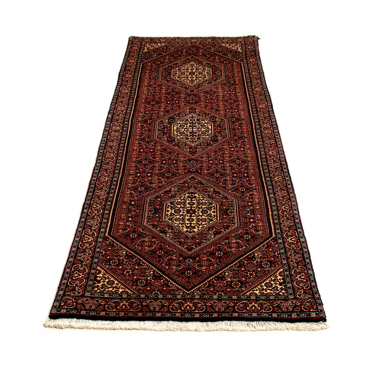 Runner Perser Rug - Bidjar - 250 x 73 cm - multicolored