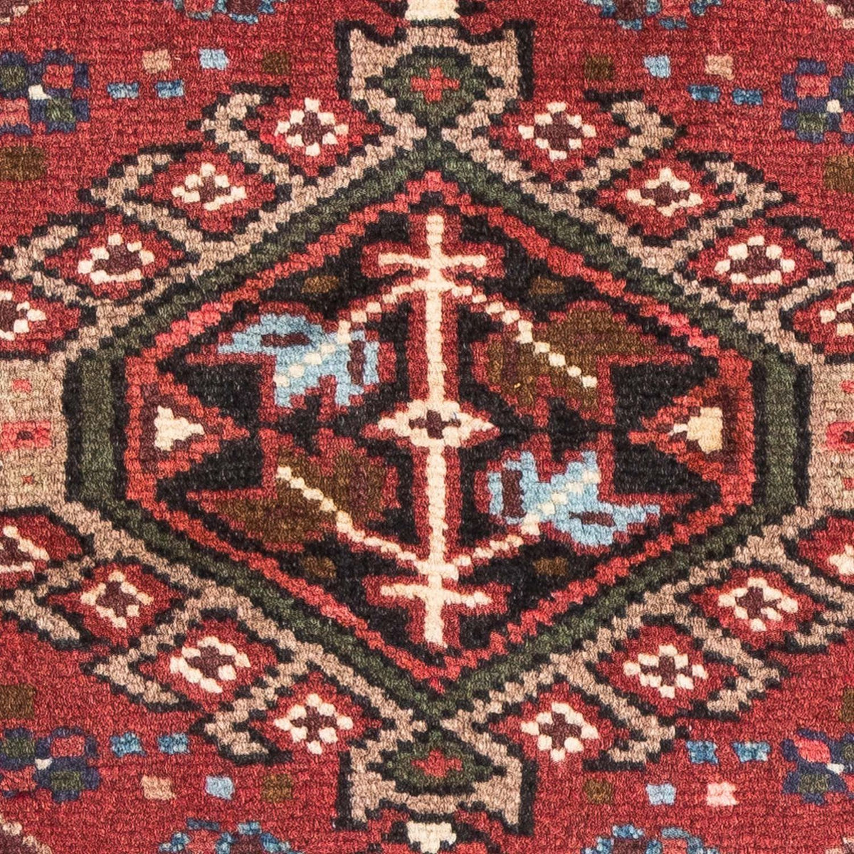 Perser Rug - Nomadic - 106 x 64 cm - dark red