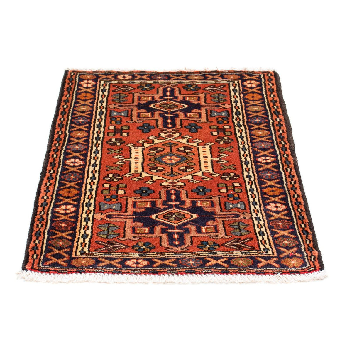 Perser Rug - Nomadic - 95 x 70 cm - light red