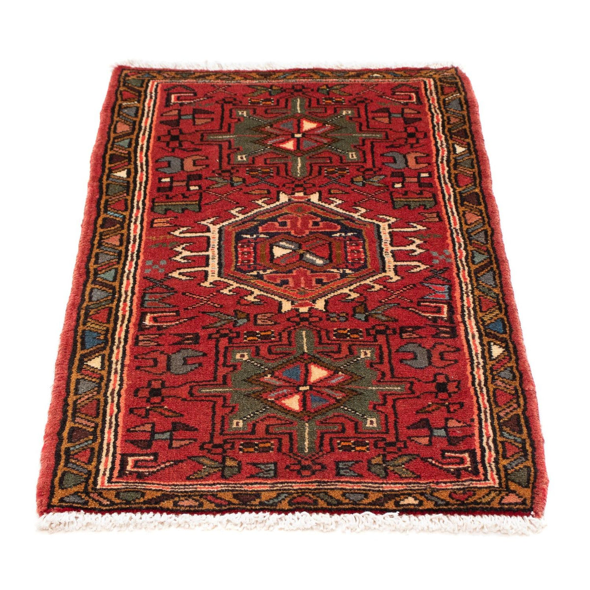 Perser Rug - Nomadic - 105 x 60 cm - dark red