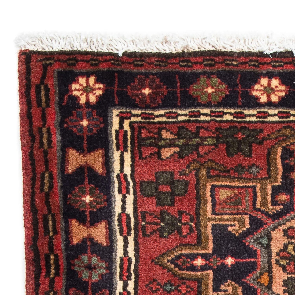 Perser Rug - Nomadic - 110 x 72 cm - dark red