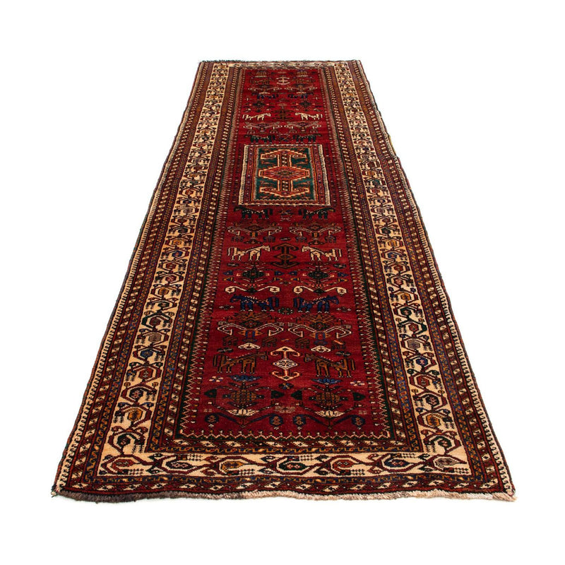 Runner Perser Rug - Nomadic - 337 x 103 cm - dark red