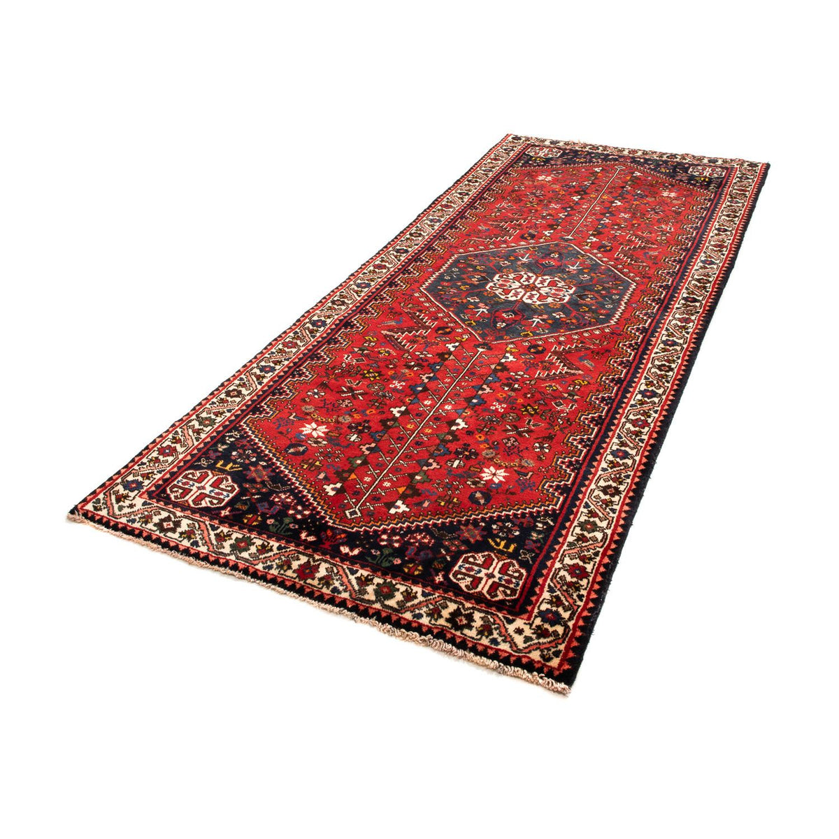 Runner Perser Rug - Nomadic - 276 x 111 cm - dark red