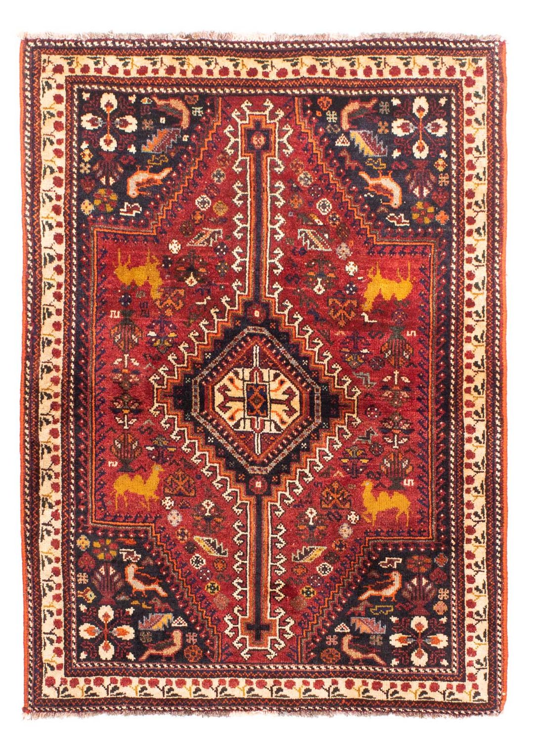 Perser Rug - Nomadic - 165 x 113 cm - dark red