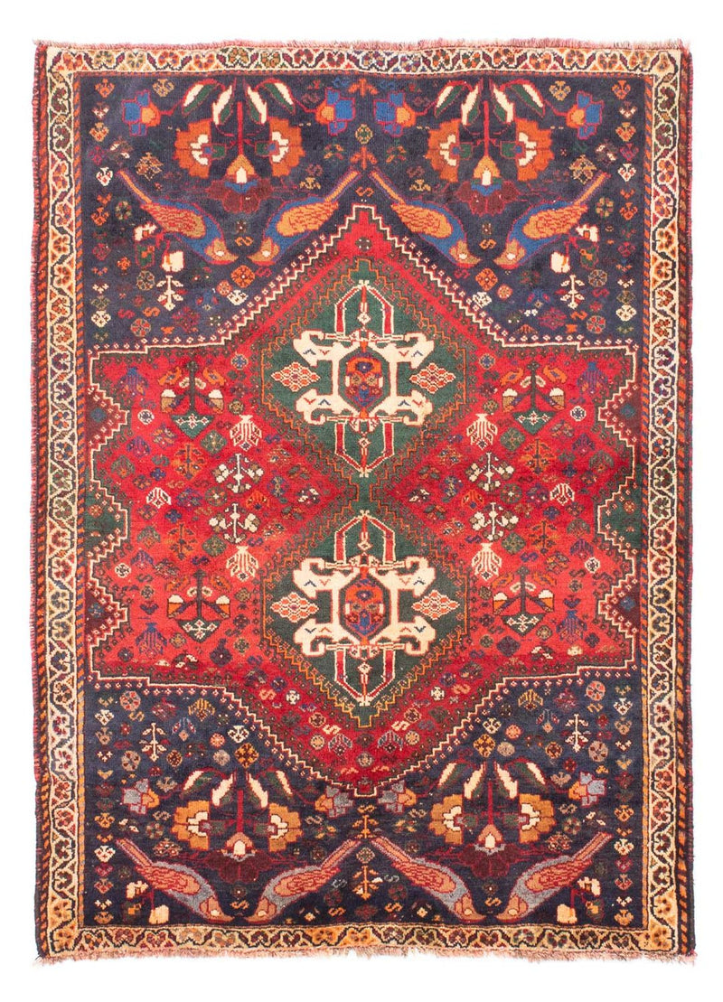 Perser Rug - Nomadic - 156 x 114 cm - dark red