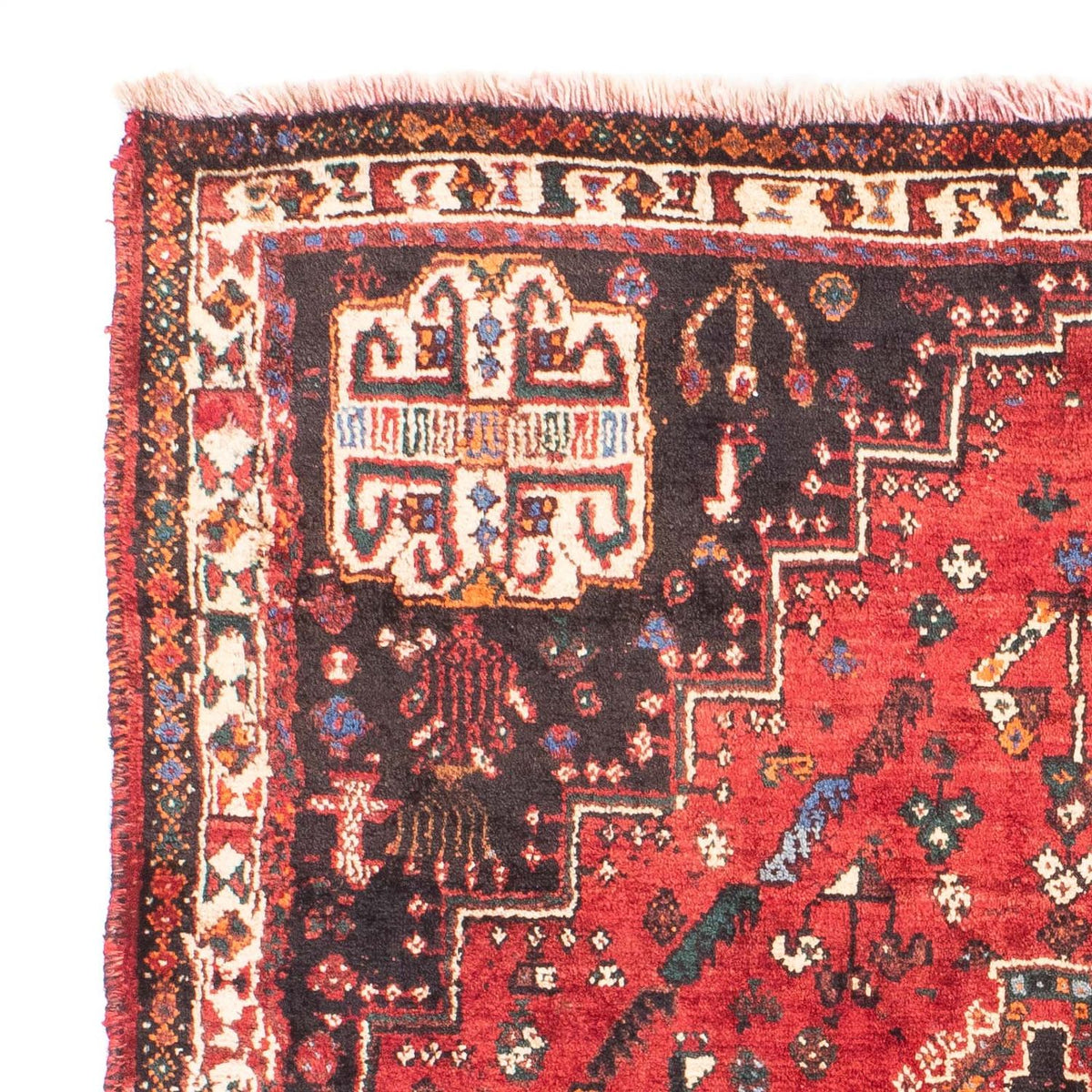 Perser Rug - Nomadic - 162 x 117 cm - dark red