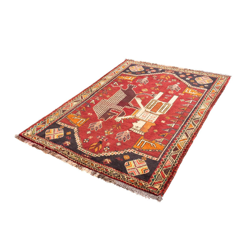 Perser Rug - Nomadic - 167 x 120 cm - dark red
