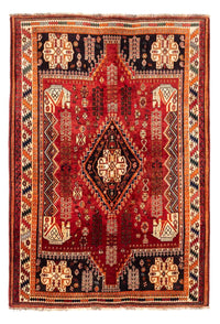 Perser Rug - Nomadic - 240 x 167 cm - dark red