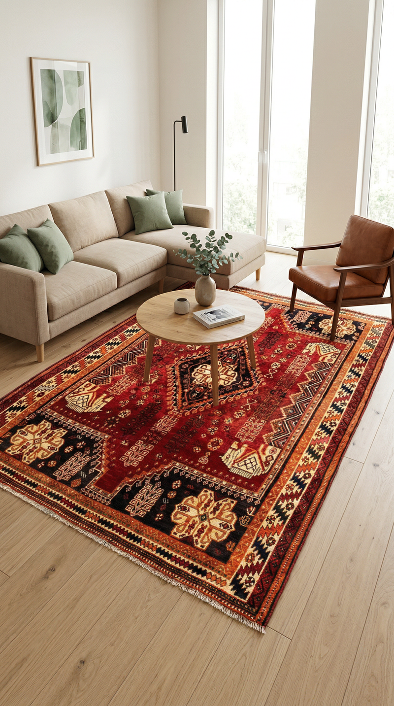 Shiraz Rug 240x167cm - Persian Rugs
