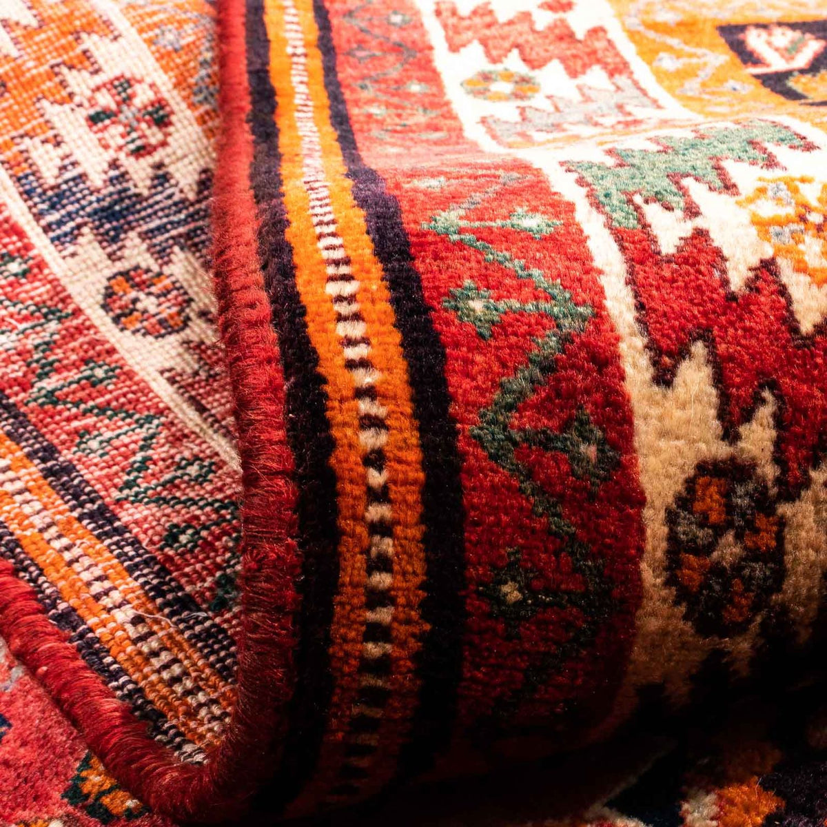 Perser Rug - Nomadic - 240 x 167 cm - dark red