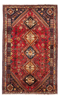 Perser Rug - Nomadic - 282 x 165 cm - dark red
