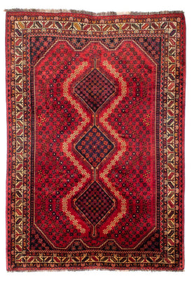 Perser Rug - Nomadic - 298 x 208 cm - red