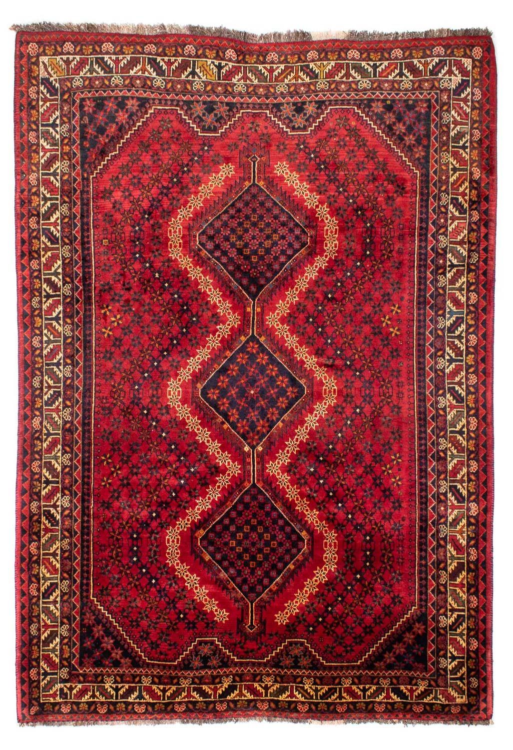 Perser Rug - Nomadic - 298 x 208 cm - red