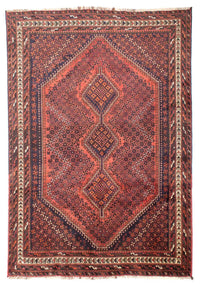 Perser Rug - Nomadic - 282 x 200 cm - light red