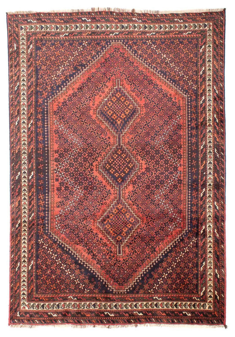 Perser Rug - Nomadic - 282 x 200 cm - light red