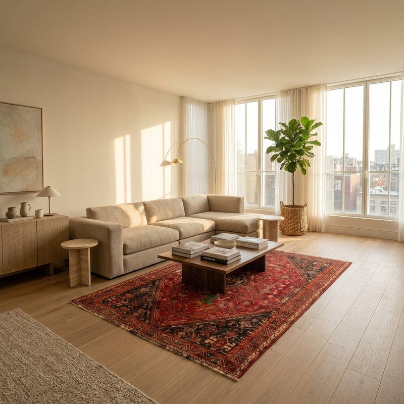 Qashqai Rug 188x292cm - Persian Rugs