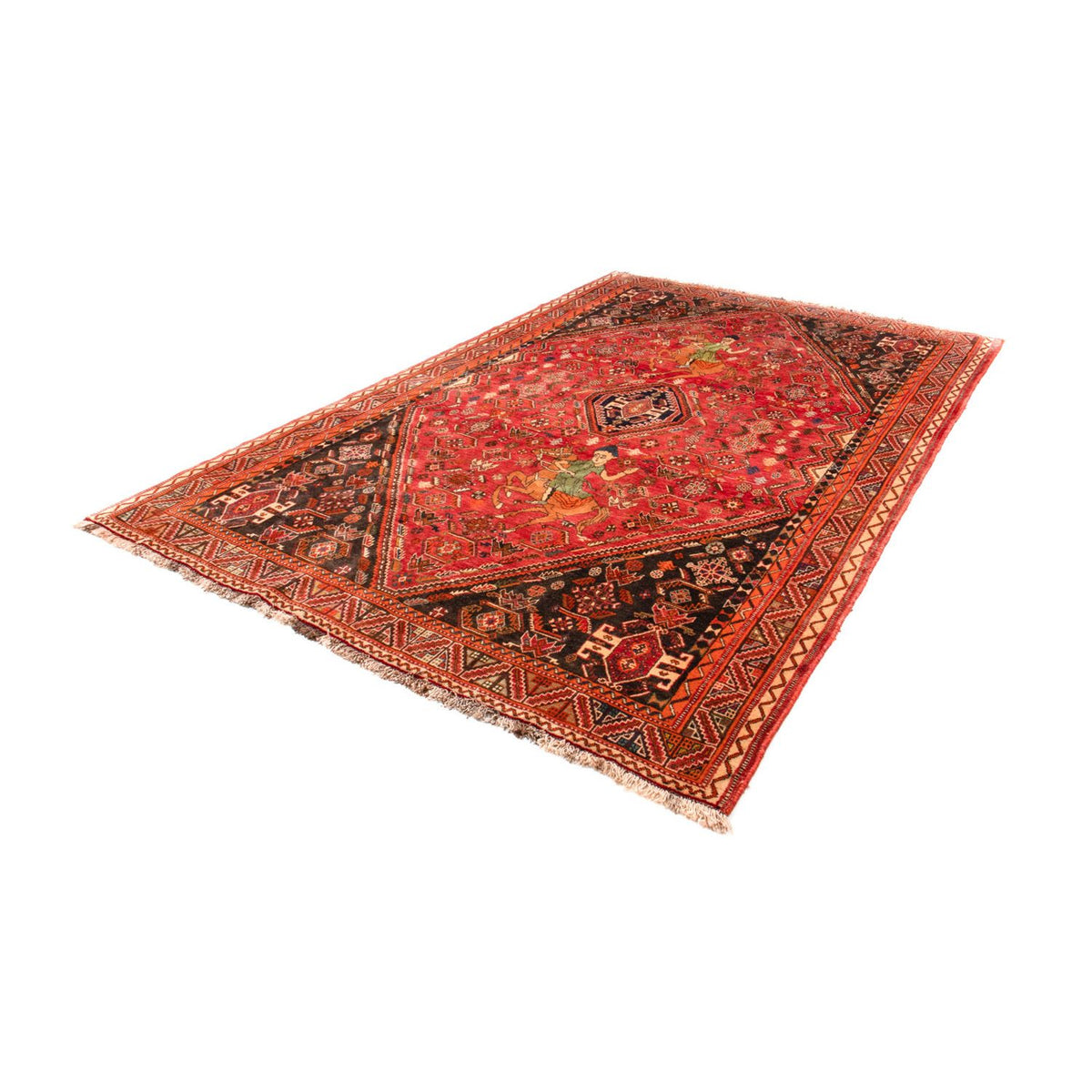Perser Rug - Nomadic - 292 x 188 cm - red