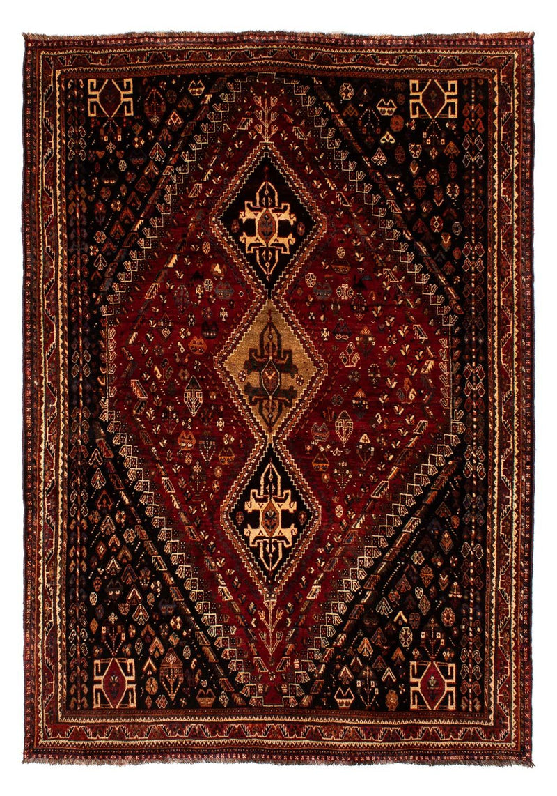 Perser Rug - Nomadic - 266 x 187 cm - dark red