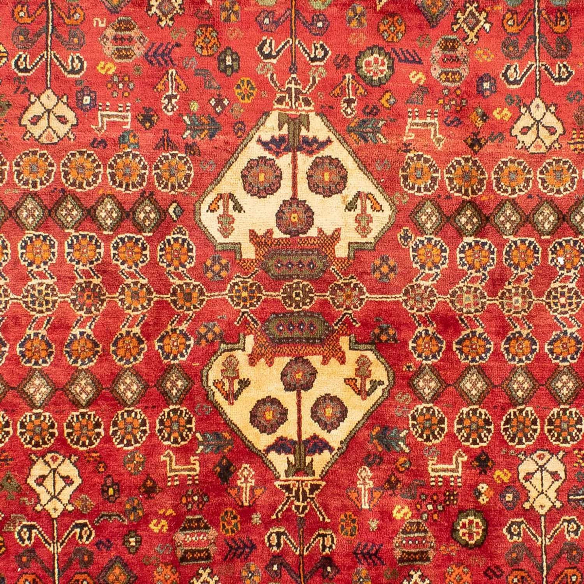 Perser Rug - Nomadic - 283 x 185 cm - red