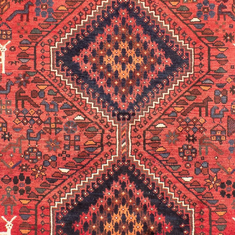 Perser Rug - Nomadic - 308 x 206 cm - red