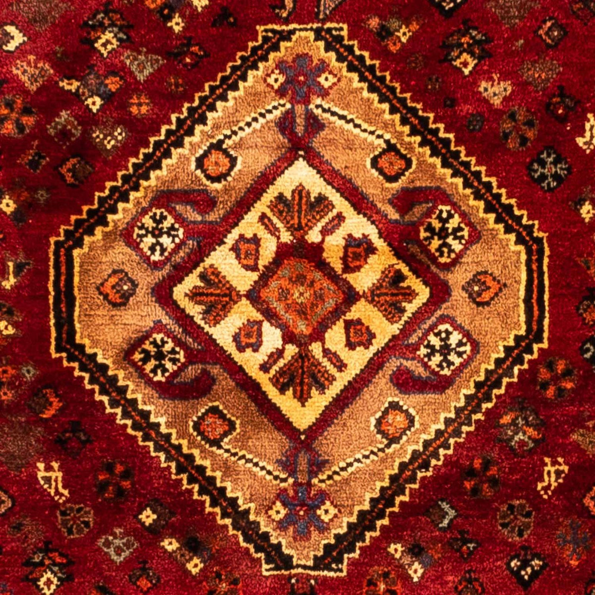 Perser Rug - Nomadic - 270 x 180 cm - dark red