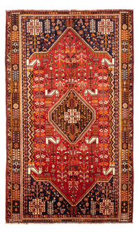 Perser Rug - Nomadic - 278 x 165 cm - dark red