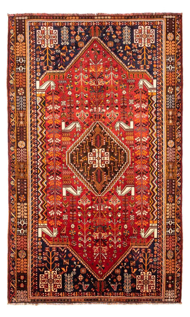 Perser Rug - Nomadic - 278 x 165 cm - dark red