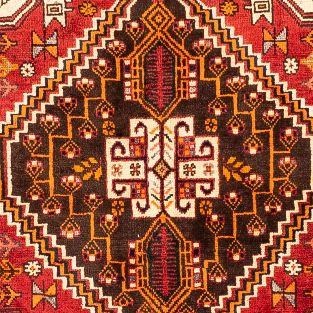 Perser Rug - Nomadic - 278 x 165 cm - dark red