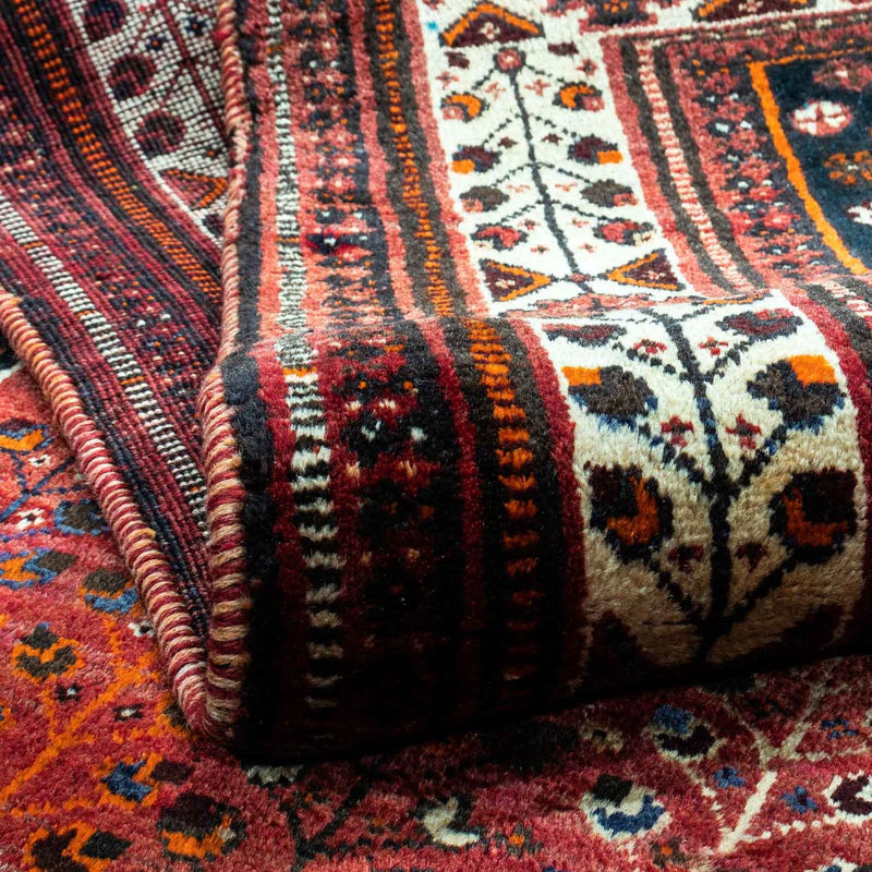Perser Rug - Nomadic - 258 x 163 cm - dark red