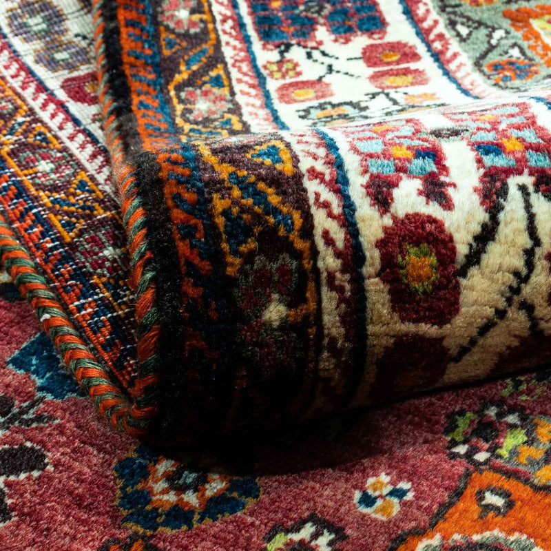 Perser Rug - Nomadic - 243 x 170 cm - dark red